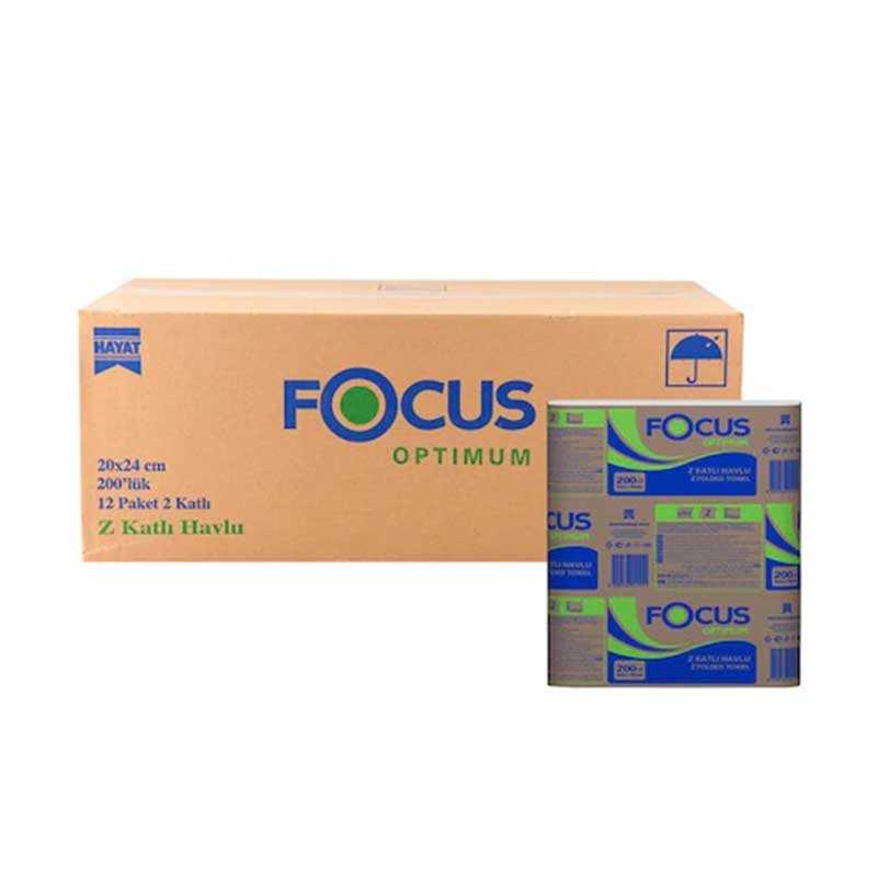 FOCUS Z KATLI DİSPENSER HAVLU 12*200 OPTİMUM